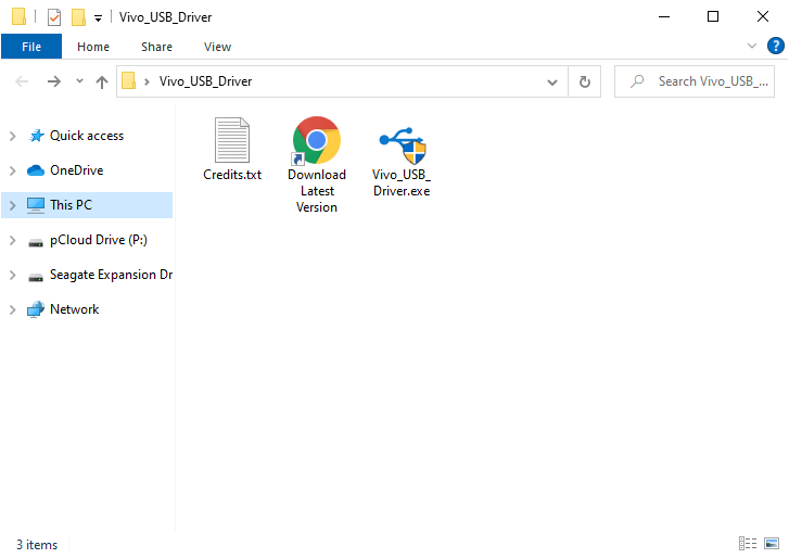 Vivo USB Driver Files